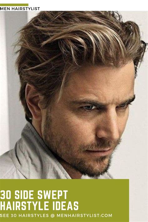 Pin On Side Swept Hairstyles For Men