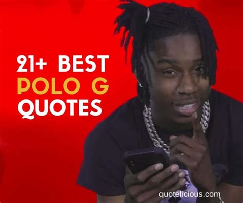 Best Polo G Quotes And Sayings About Music Life