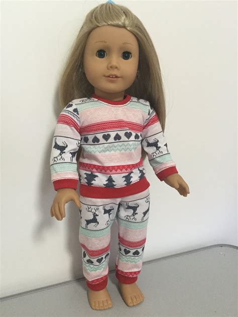 Doll Clothes Patterns By Valspierssews How To Make Ski Pyjamas For