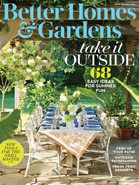 Better Homes And Gardens June 2017