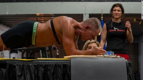 62 year old former marine sets guinness world record by holding plank for over 8 hours world