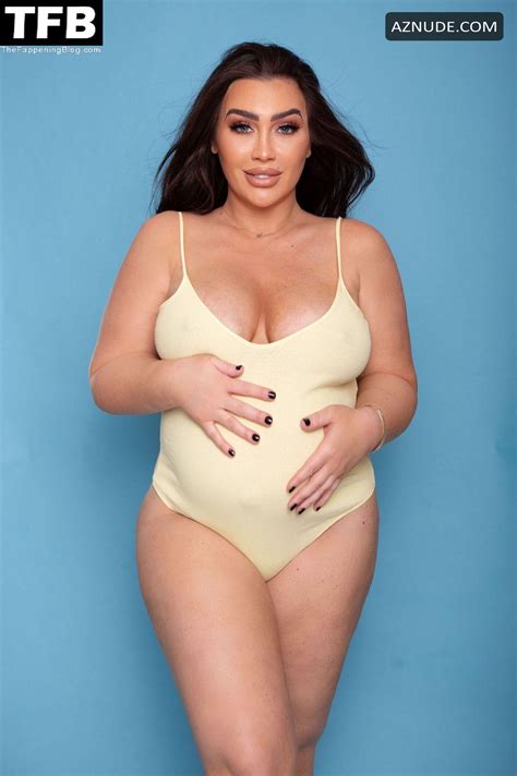 Lauren Goodger Sexy Poses Showing Off Her Curvy Figure In A Bodysuits In A Photoshoot AZNude