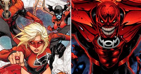 Dc 10 Most Powerful Members Of The Red Lantern Corps