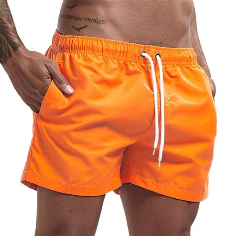 Men S Swim Shorts Swim Trunks With Mesh Liner Pocket Board Shorts Quick Dry Bottoms Breathable
