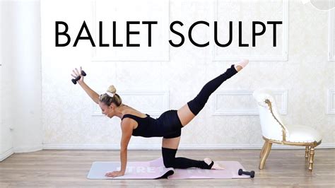 30 Min Full Body Ballet Sculpt Beginner Barre Home Workout Perfect