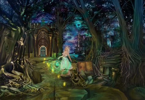 Download Fairy Forest Background