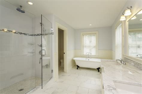 Read customer reviews and common questions and answers for red barrel studio® part #: Carrara Marble Tile White Bathroom Design Ideas - Modern ...