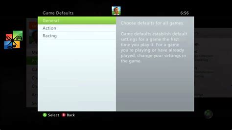 How To Set Game Defaults In Xbox 360 Youtube