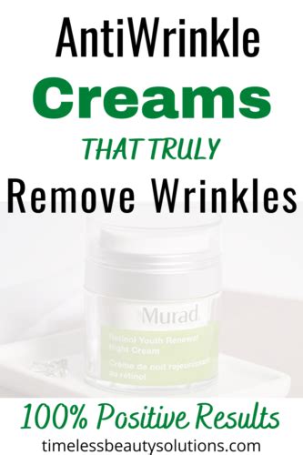 Best Anti Wrinkle Creams What Works Timeless Beauty Solutions