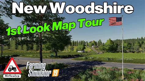New Woodshire 1st Look Map Tour Farming Simulator 19 Ps4 New Mod