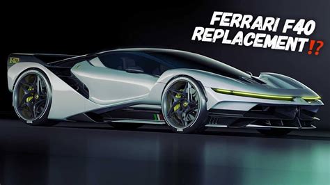 The New Ferrari F42 Concept Hypercar Looks Ridiculous Youtube