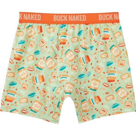 Mens Go Buck Naked Pattern Boxer Briefs Duluth Trading Company