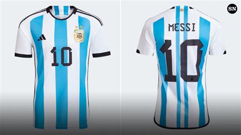 la camiseta de la selección argentina y todas las camisetas de las selecciones del mundial qatar