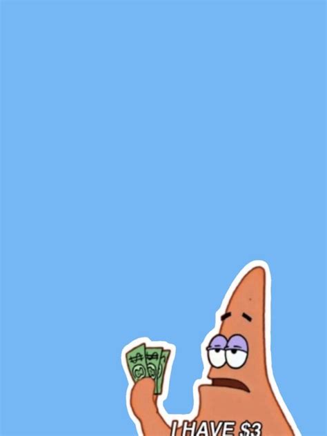 You can also upload and share your favorite dollar wallpapers. "patrick "I have 3 dollars" " iPhone Case & Cover by ...