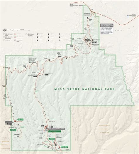 Mesa Verde Maps Just Free Maps Period