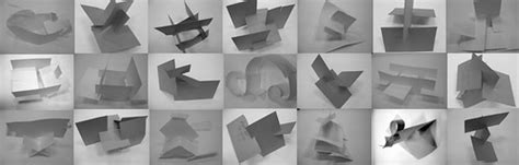 Abstract Paper Sculpture Today The Art Club Revisited The Flickr