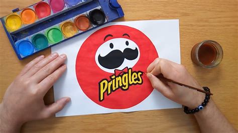 How To Draw The A Pringles Logo 2021 Youtube