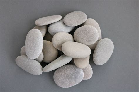 Small Oval Stones For Painting Natural Flat Pebbles For Etsy
