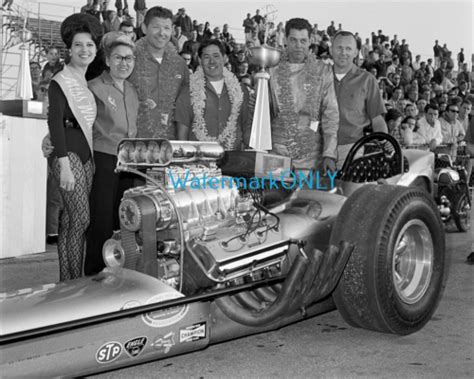 Roland Leong 1960s Don Prudhomme Hawaiian Top Fuel Dragster