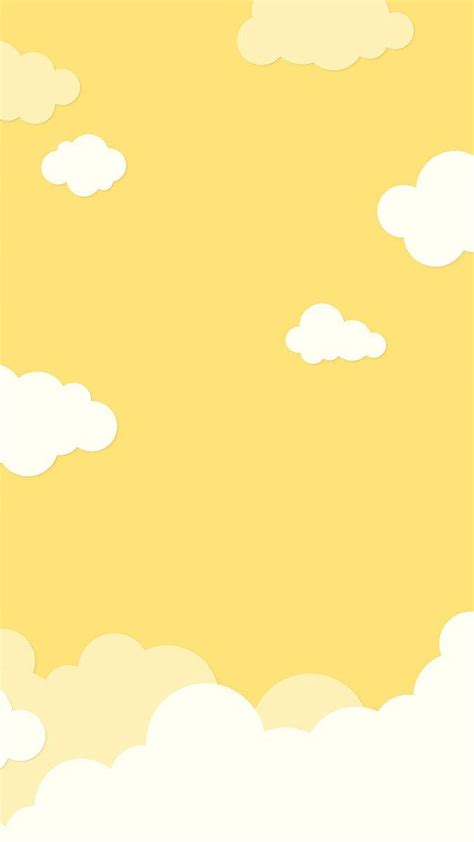 Pastel Yellow Background Aesthetic For Phone And Desktop