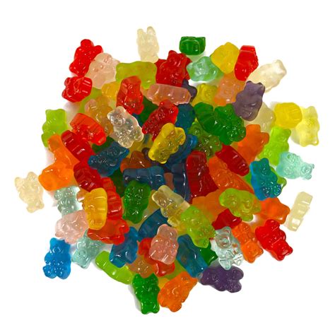 12 Flavor Gummy Bears By The Pound Or In Bulk