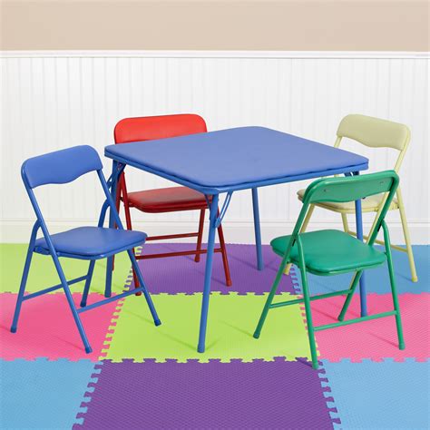 We did not find results for: Kids Colorful 5 PC Folding Table and Chair Set Daycare ...