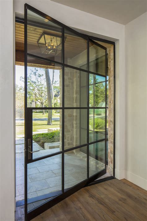 All our doors are available in standard and custom dimensions. Custom Steel & Glass Doors | Portella