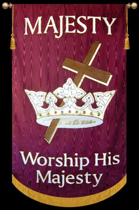 Majesty Worship His Majesty Christian Banners For Praise And Worship