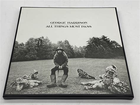 Urban Auctions 2014 Uk Press George Harrison 3lp Box Set All Things Must Pass W Poster