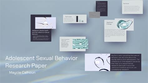 Adolescent Sexual Behavior By May Calhoun On Prezi