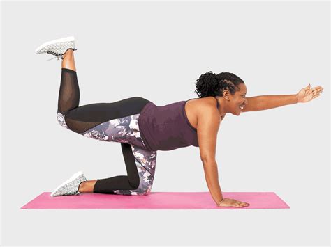 3 Moves To Target Your Core And Glutes Women In Their 40s