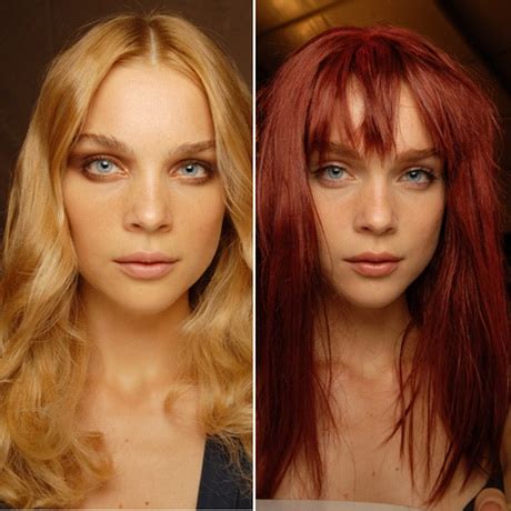 Haare färben von braun auf dunkelblond hellbraun beauty. Haare von rot auf blond färben