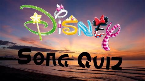Disney Song Quiz Youtube
