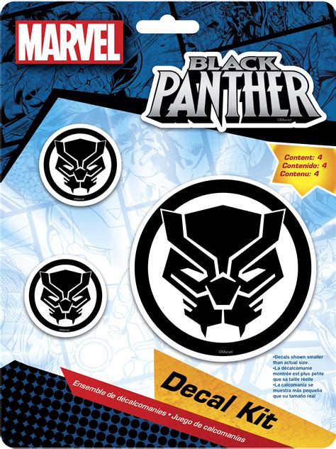 Chroma Graphics Marvels Black Panther Auto Decal Kit