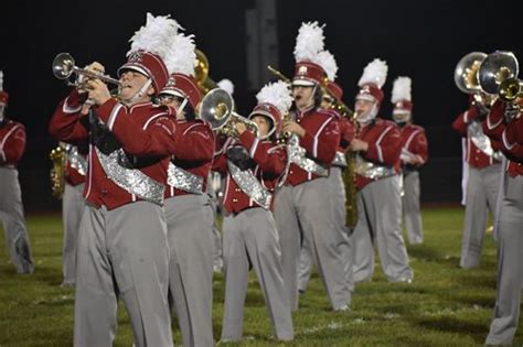 Two High School Marching Bands Combine Talent On The Field Jersey