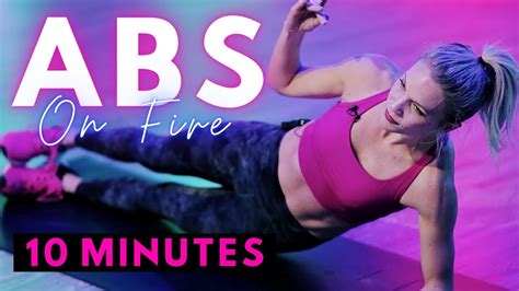 10 Minute Ab Workout For Beginners Youtube