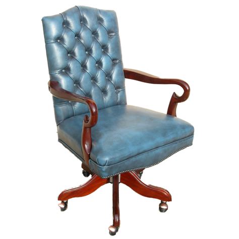 CH 1121A French Provincial Upholstered Desk Chair 1 