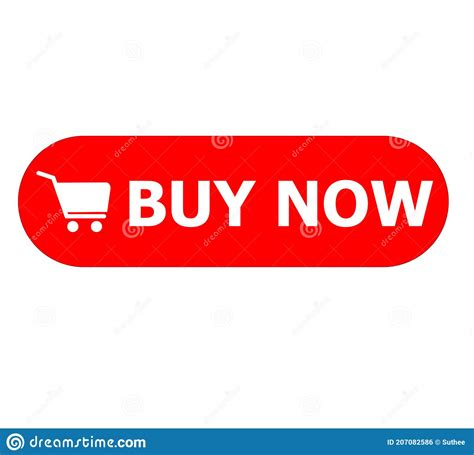 Buy Now Button On White Background Buy Now Sign Red Buy Now Button