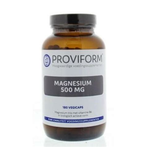 Proviform Magnesium Mg Vegicaps Capsules Welkmagnesium Nl