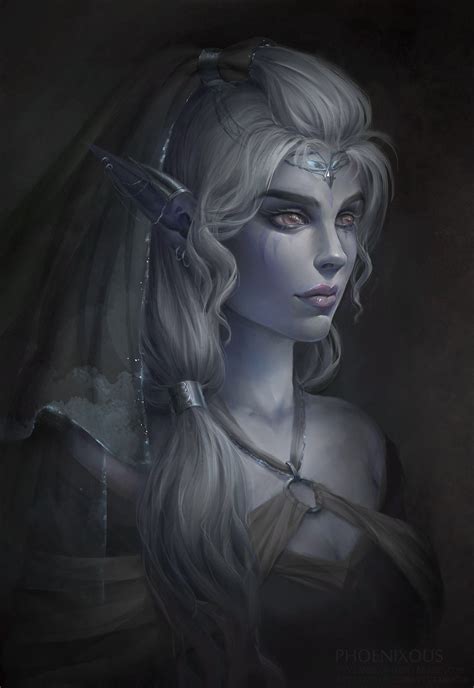 Queen Beleviah Elf Art Elves Fantasy Character Portraits