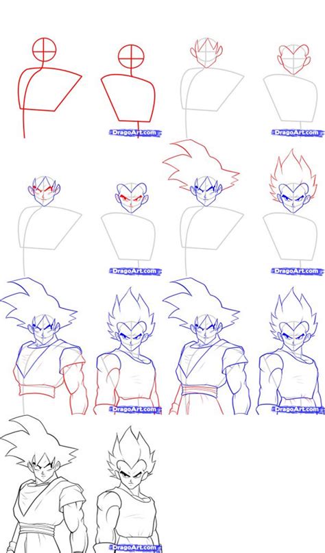 At the same time, the character's movement is also completely easy for many players. Easy Step By Step Easy Dragon Ball Z Drawings