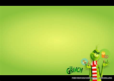 (FREE PRINTABLE) – The Grinch Birthday Party Kits Template | FREE