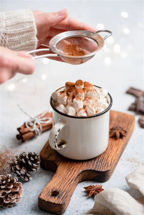 Hot Chocolate With Marshmallows In Mug Hot Chocolate Marshmallows