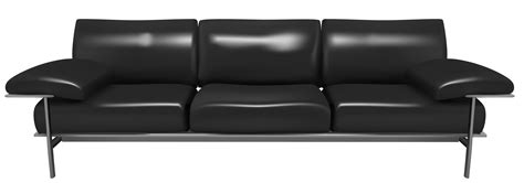 Couch Furniture Clip Art Transparent Black Couch Png Clipart Png