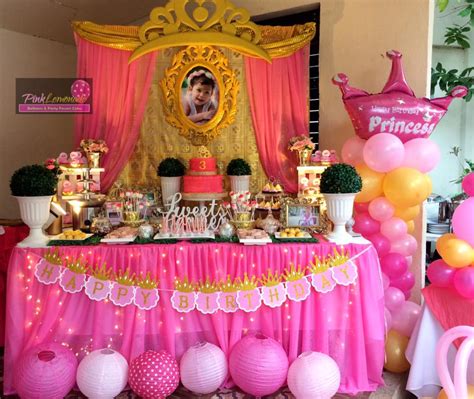 Royal Princess Themed Birthday Party