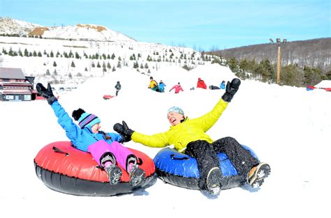 Zip Down A Snow Tubing Hill At Hidden Valley Resort Near Pittsburgh