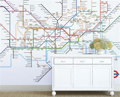 Map Wallpaper London Underground Map From Love Maps On