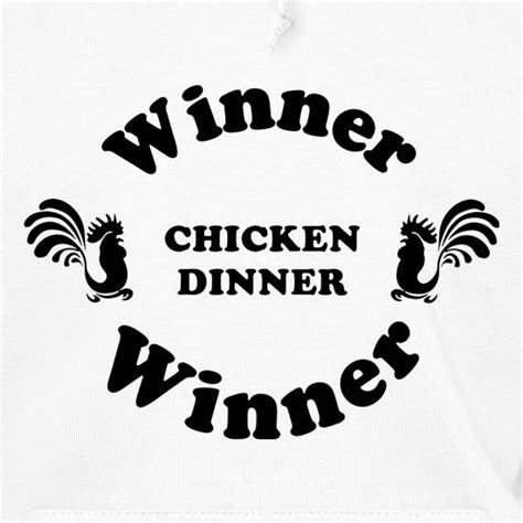 Winner Winner Chicken Dinner Hoodie By Chargrilled