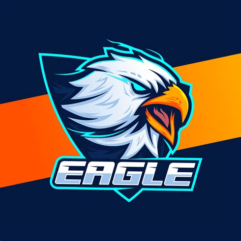 Eagle Head Mascot Logo Design For Sport And Esport Gaming 13976366