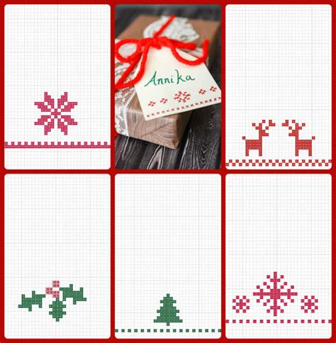 This domain name is registered with netim. Cross Stitch Gift Tag Tutorial with Free Printable ...